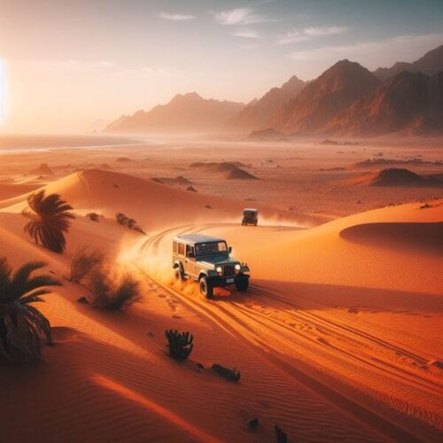 Джип-сафари по пустыне