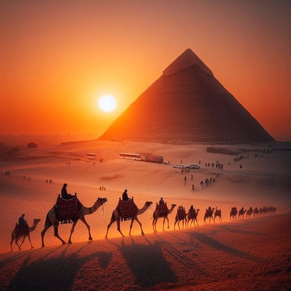 Экскурсия Каир Пирамиды из Хургады на самолёте